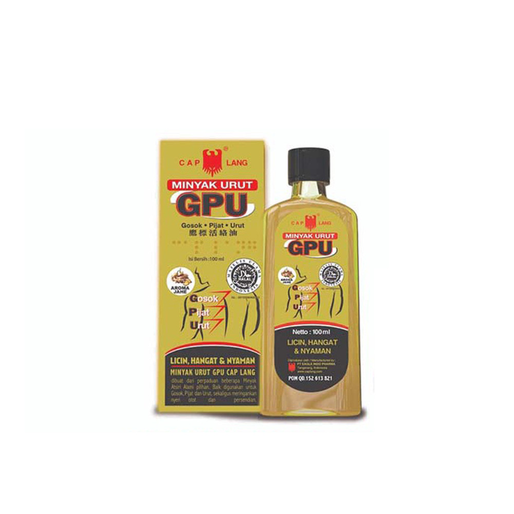 GPU Jahe 60ml Minyak Urut GPU