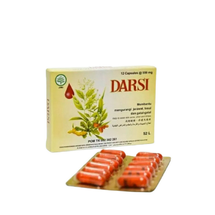 DARSI CAPSUL 12 CAPSUL 550MG