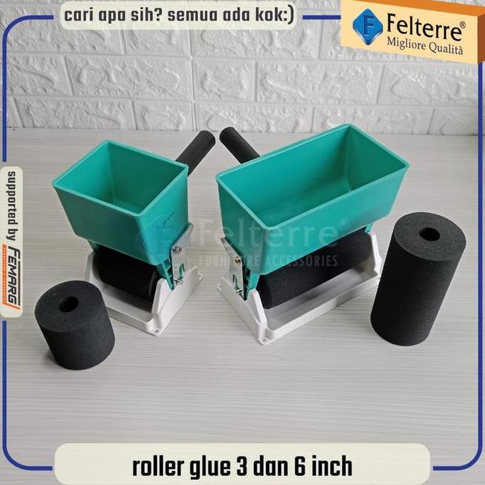 ROLLER GLUE/ROL UNTUK PENGELEMAN/APLICATOR GLUE ROLLER