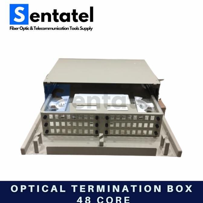 TERMURAH - Optical Termination Box OTB Rack 48 core SC