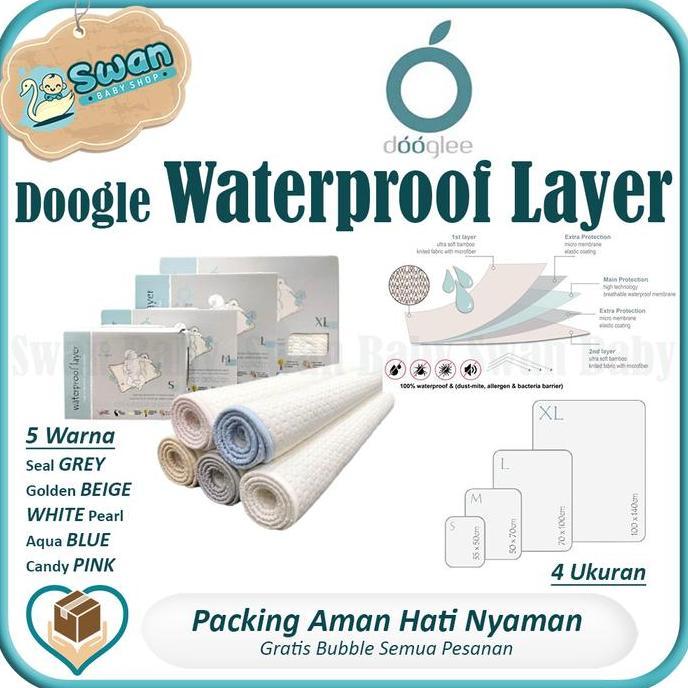 Dooglee Waterproof Layer / Perlak Bayi Premium - Size XL