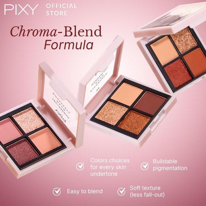 PIXY Wanderlust Quad Eyeshadow
