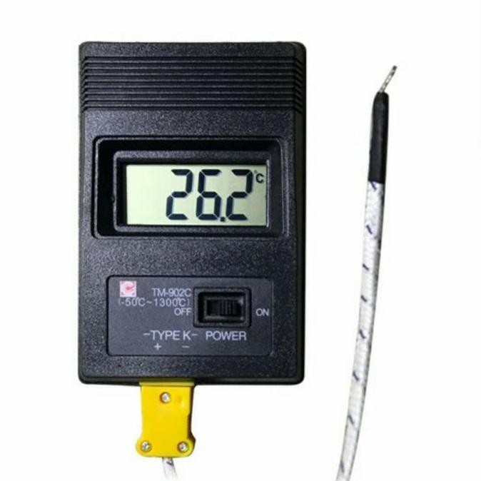 1 PCS Digital Thermometer TM-902C Temperature Detector K Type Thermoco ready