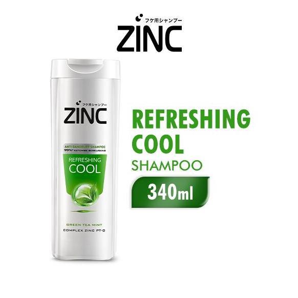Zinc Shampoo Refreshing Cool 340ml x2