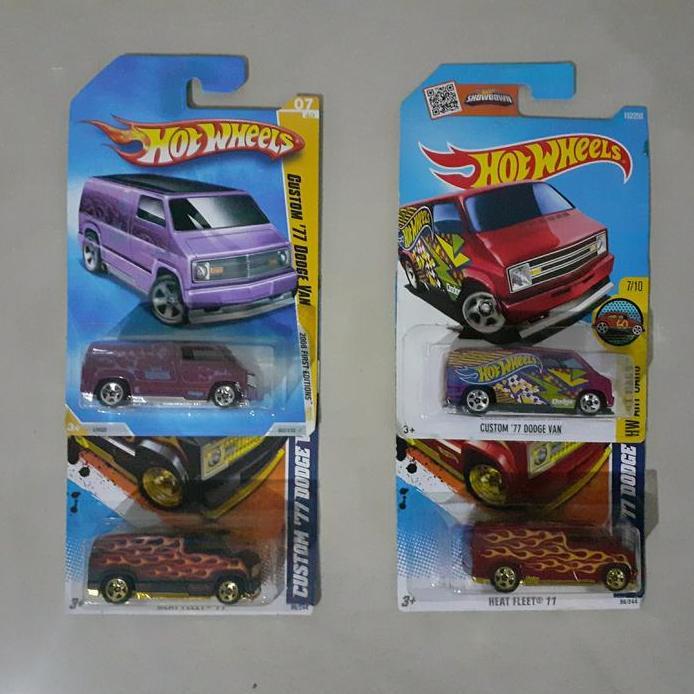 Hotwheels 77 Custom Dodge Van