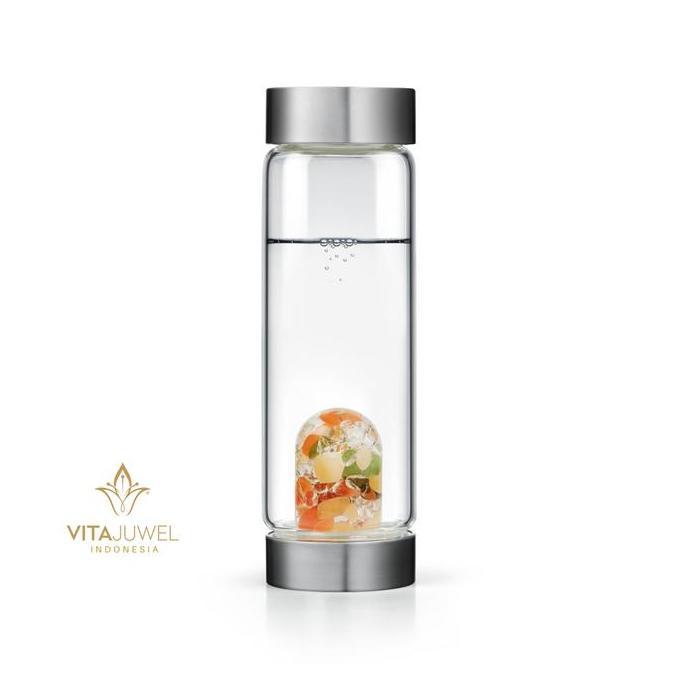 Crystal Bottle Via Happiness