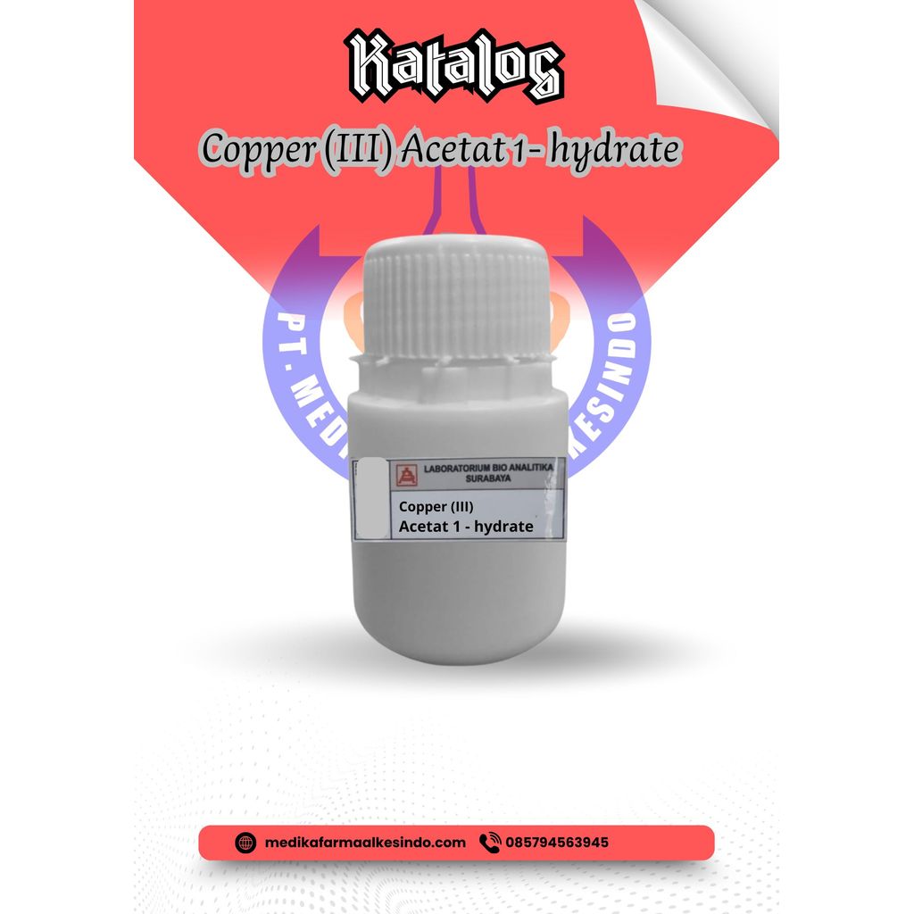 Copper (II) Acetat 1-hydrate (250gr)