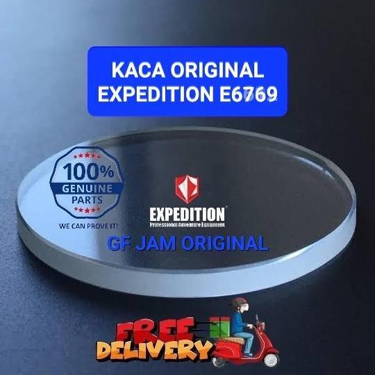 KACA JAM TANGAN EXPEDITION E6769 E6791 E6792 E6793 E6794 E6795 E6796 E6797 E6798  MC ORIGINAL SPARE PART 100%