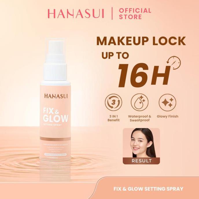 Makeyou- Hanasui Fix & Glow Setting Spray - Setting Spray