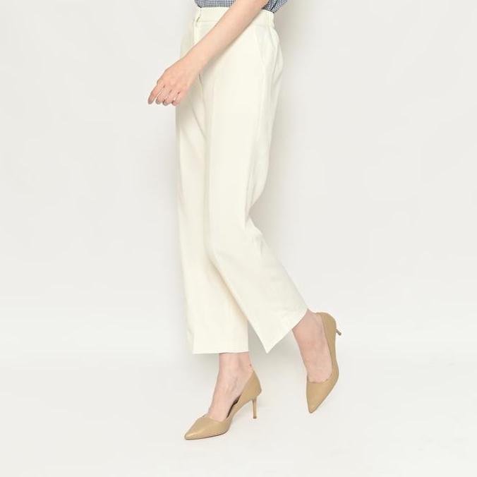 L^More Casual Pants - E003 Broken White
