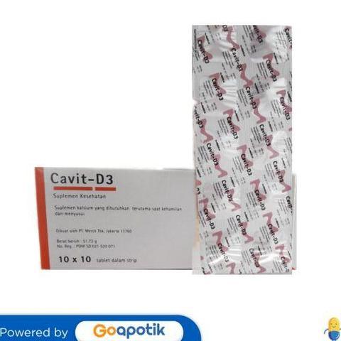 Healthy- Cavit-D3 Strip Isi 10 Tablet