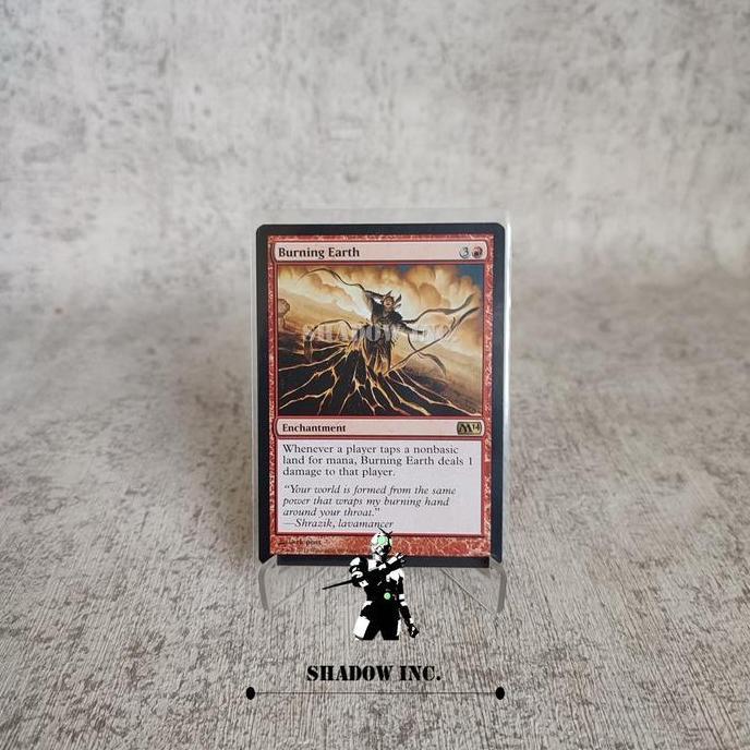 Burning earth MTG magic the gathering