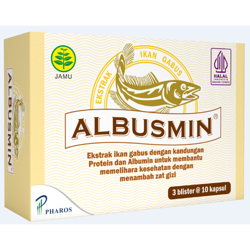 ALBUSMIN 3 BLISTER 10 KAPSUL