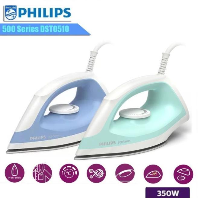 Philips Setrika Kering Dst-0510 Super-Ringkas