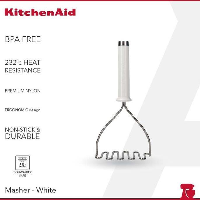 nawangsar- KitchenAid Wire Masher White Diskon