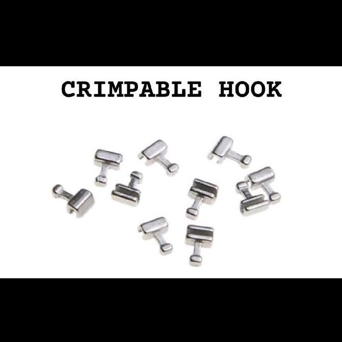 CRIMPABLE HOOK SLIDING CRIMPABLE HOOK ISI 10