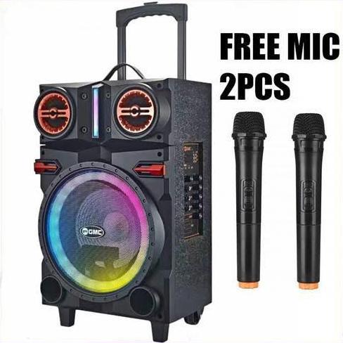 Speaker Portable GMC 897U Mic wireless