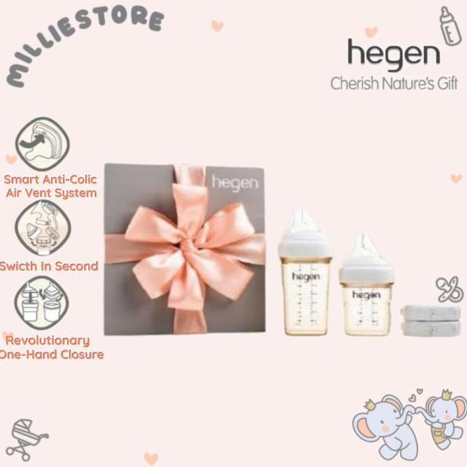 HEGEN PCTO Basic Starter Kit PPSU | Gift Set - Kado Lahiran