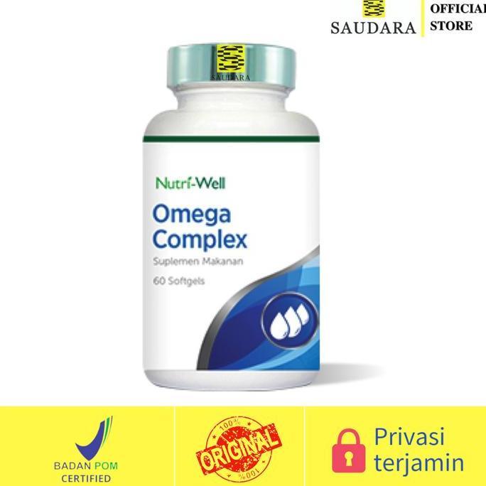 NUTRI-WELL OMEGA COMPLEX 60'S