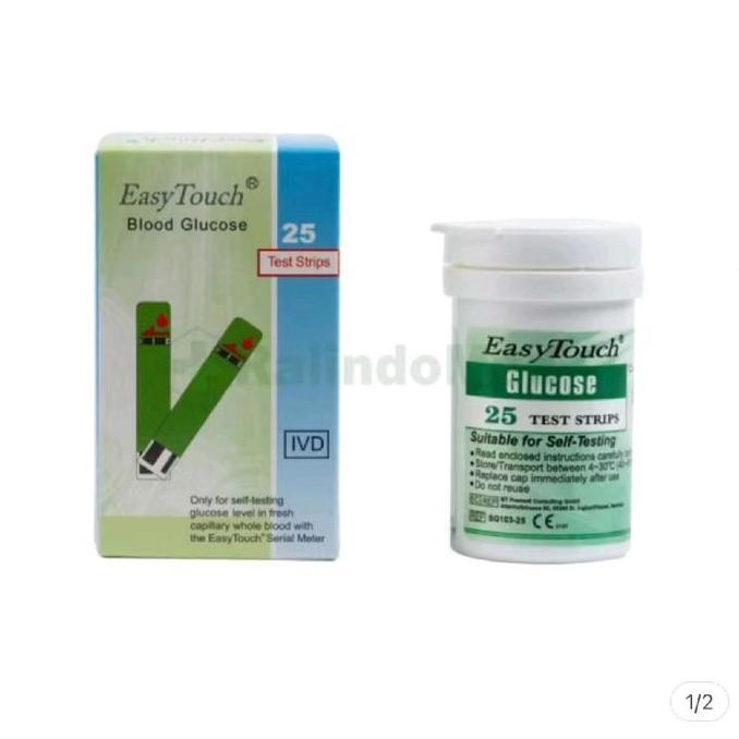 Strip Easy touch Gula Darah / Glucosa