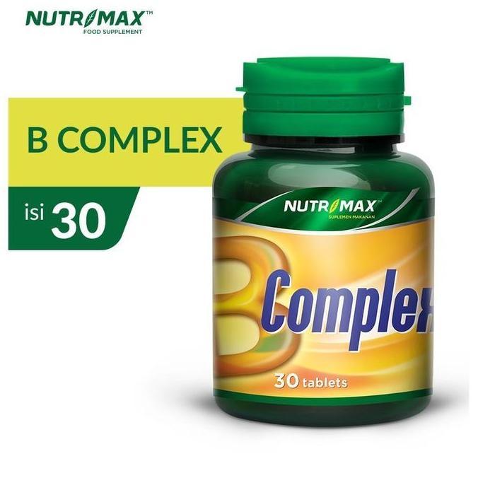 Suplemen Kesehatan Nutrimax Vitamin B Complex  [30 Tablet]