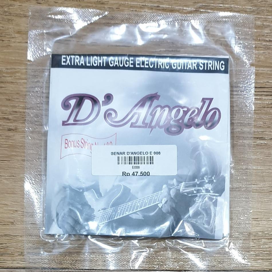 Senar Gitar D'Angelo 008 Electric