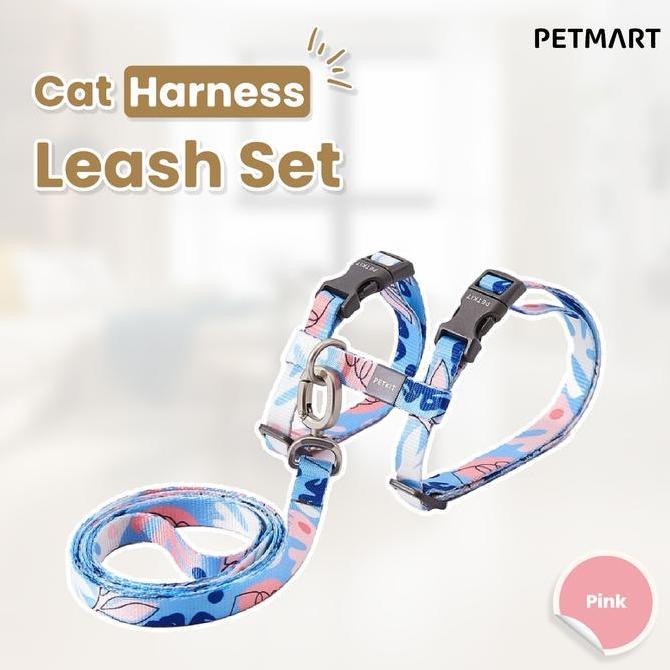 PETKIT Cat Harness + Leash Set Pink