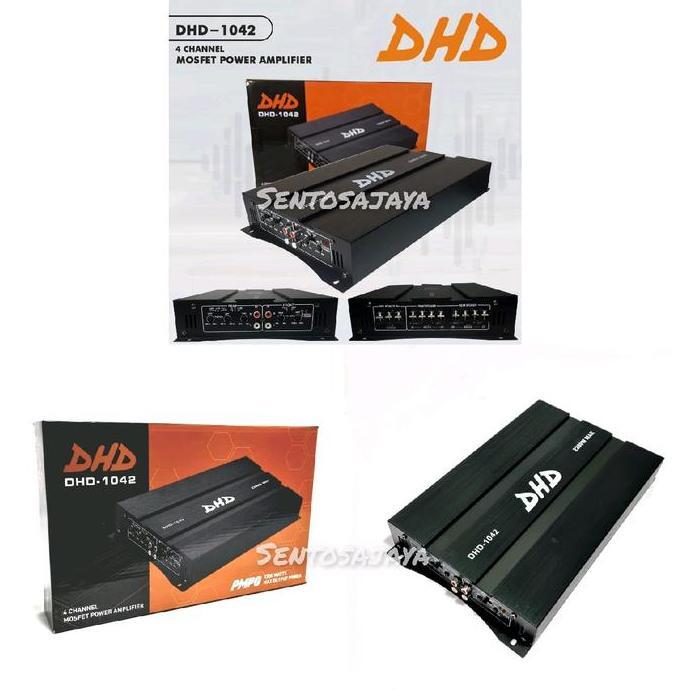 TERMURAH - Power Amplifier 4Channel DHD