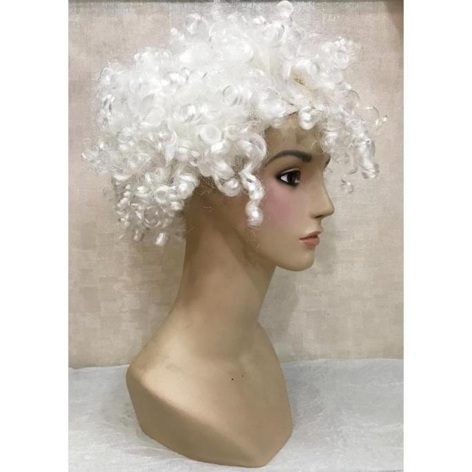 wig rambut palsu KRIBO White