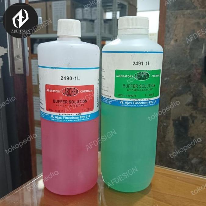 Buffer solution, LABCHEM pH 4, pH 7