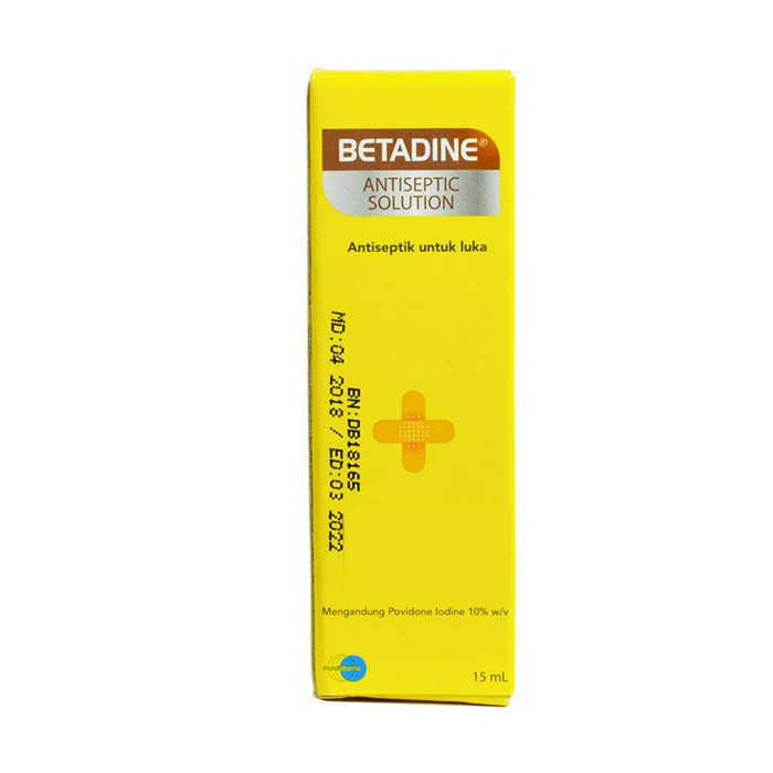 BETADINE ANTISEPTIC SOLUTION 15ML