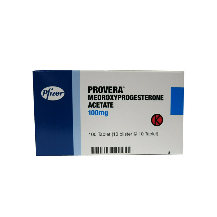 PROVERA 10 MG 1 BLISTER @ 10 TABLET