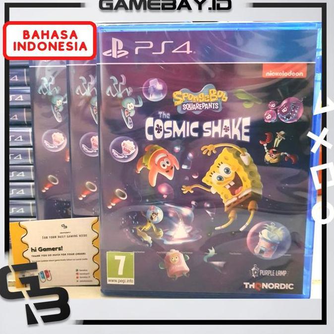 PS4 Spongebob The Cosmic Shake