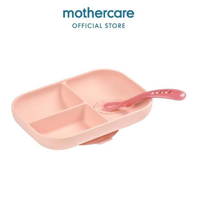 Beaba Set Silicone Divided Suction - PINK