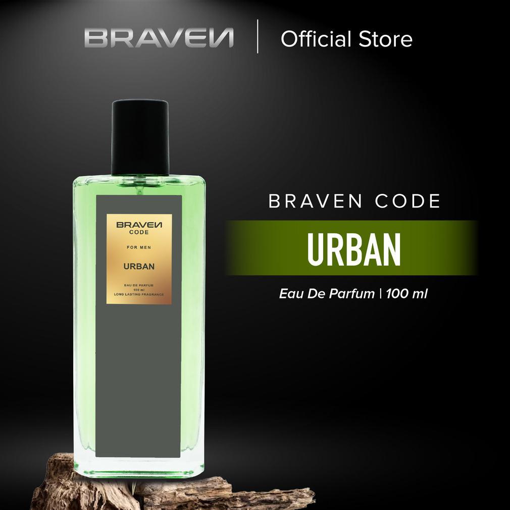 Braven Code Eau De Parfum Urban 100ml - Parfum Pria