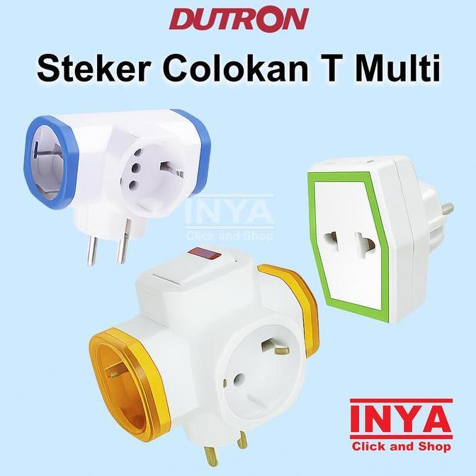 Dutron Steker T Multi Arde - Colokan T