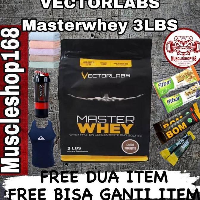 Erganzen- Vectorlabs Master Whey 3 Lbs Bpom