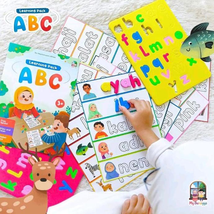 ABC Learning Pack Bermain Huruf Susun Kata