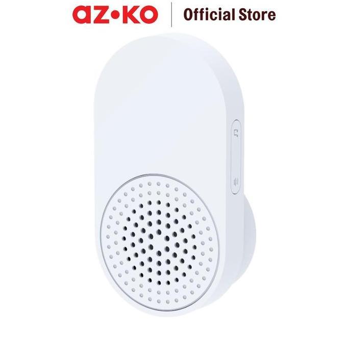 KRISBOW BEL PINTU WIRELESS TWO PLUG 311 - PUTIH