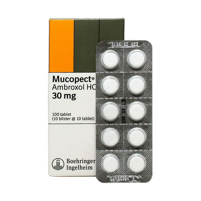 MUCOPECT 30 MG 1 BLISTER @ 10 TABLET