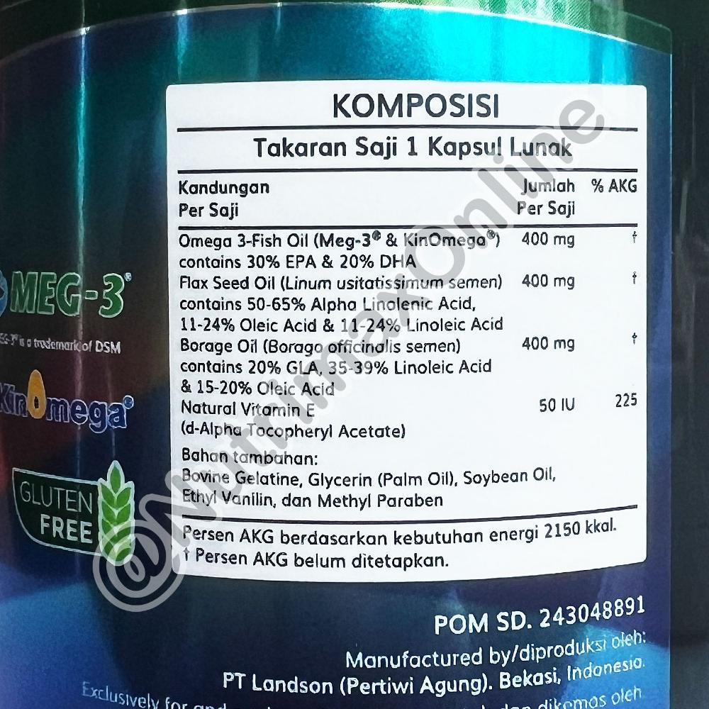 Nutrimax Omega Complex 8 In 1 (3, 6, 9 Plus E)