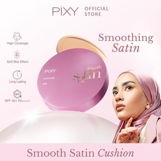 NEW PIXY Smooth Satin Cushion