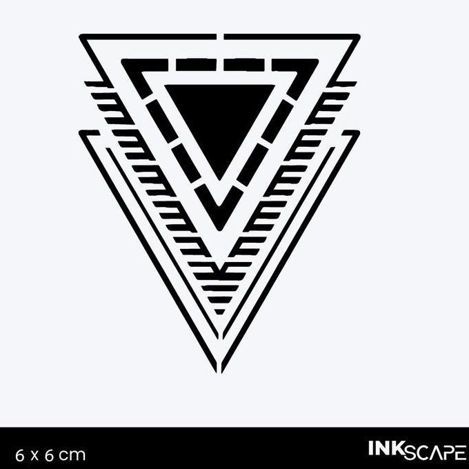 Inkscape Semi-permanent Tattoo 60x60 - D96