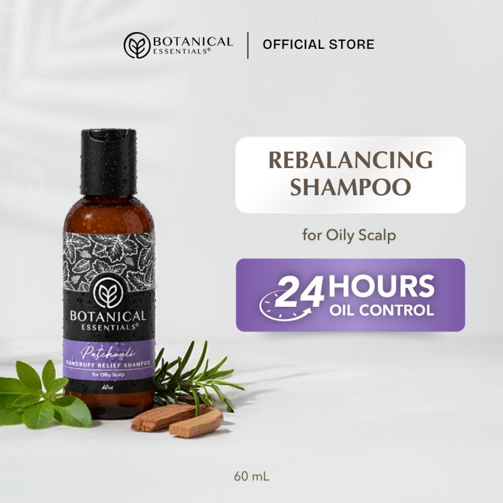 BOTANICAL ESSENTIALS - REBALANCING SHAMPOO PATCHOULI 60ML MURAH