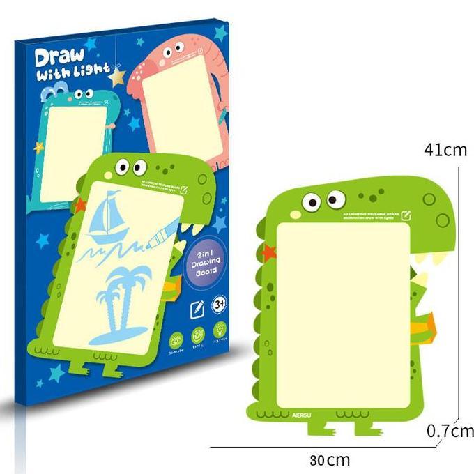 Drawing with Light Dino (Besar)