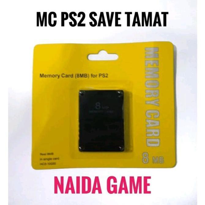 MC PS2 8MB SAVE TAMAT / MC SAVE TAMAT PS2