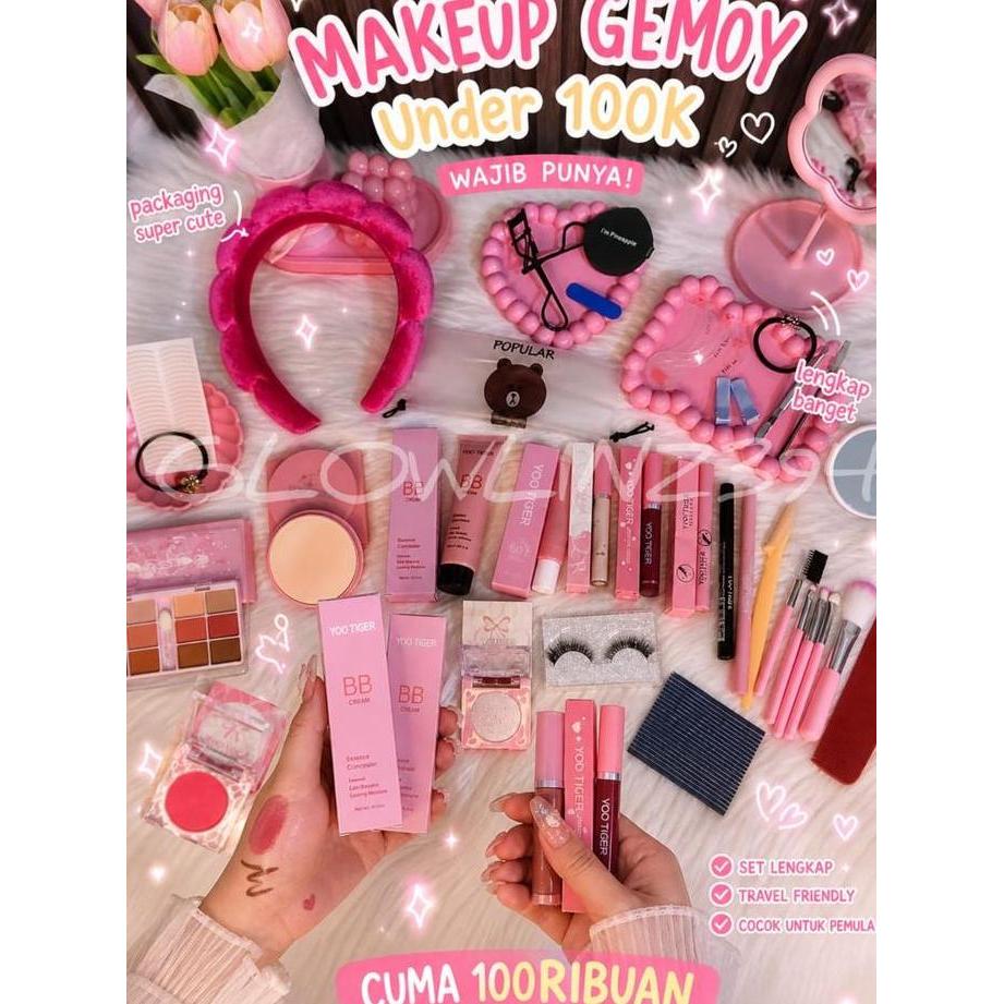 PAKET MAKEUP GEMOY 30 ITEM