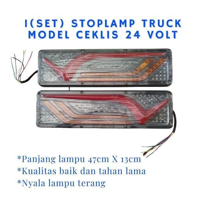 PIXKO (1set) Stoplam Truk Model Ceklis 24Volt