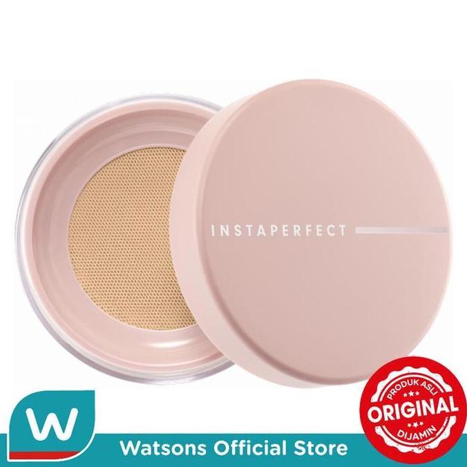 SUPER HEMAT - Instaperfect Quickmatte Loose Powder Light Ivory