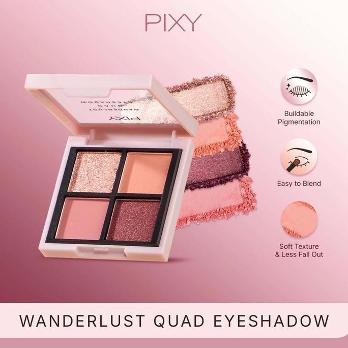 SUPER HEMAT - Pixy Wanderlust Quad Eyeshadow 5,5g